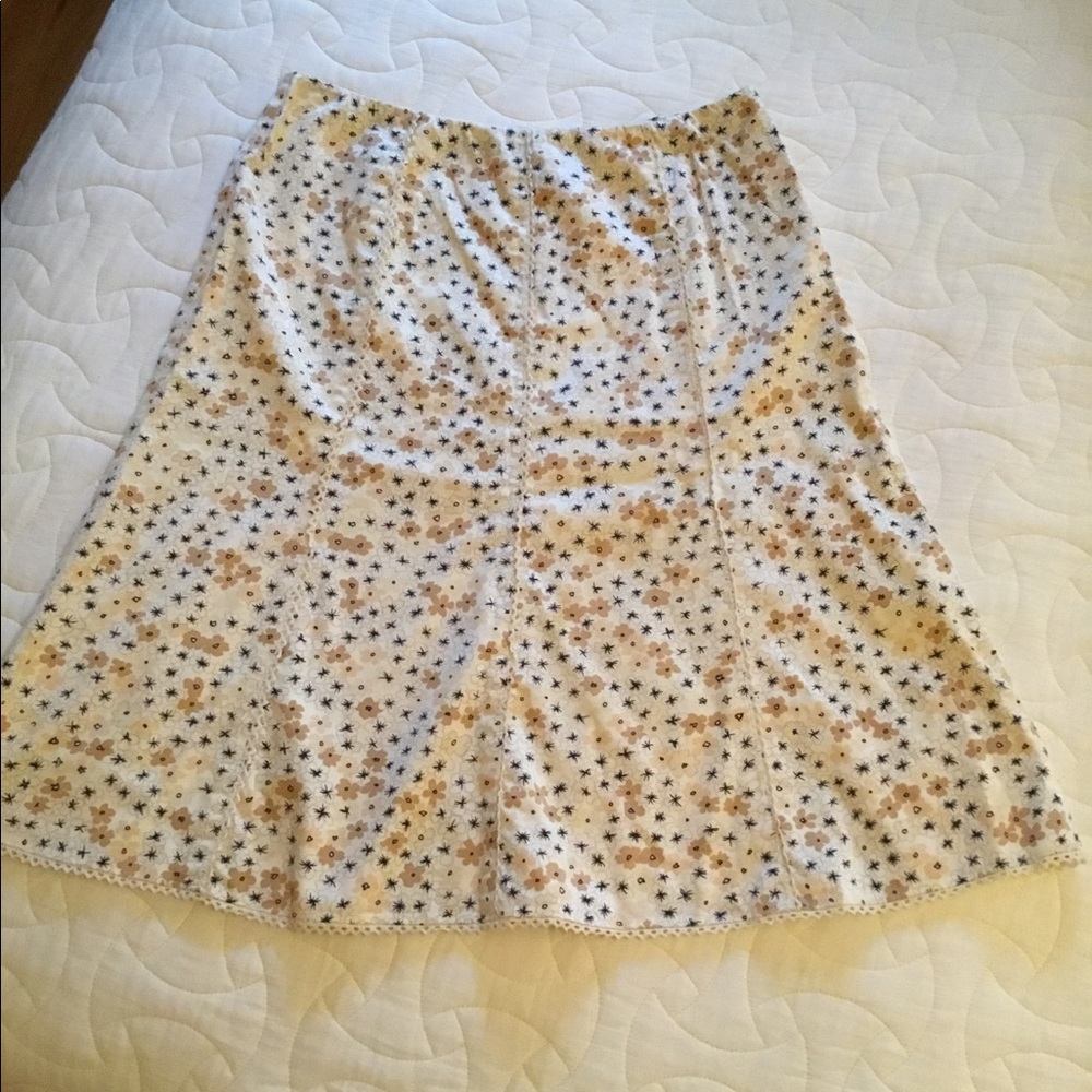 Willi Smith stretch skirt, size 8 FINAL SALE